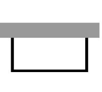 Duravit Starck - Meubles panneau 680x890mm