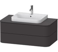 Duravit Happy D.2 armoire 100x55x40.8 cm sous-lavabo suspendu graphite HP497108080