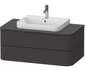 Duravit Happy D.2 armoire 100x55x40.8 cm sous-lavabo suspendu graphite HP497108080