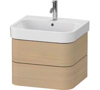 Duravit Happy D.2 Plus meuble sous HP4385071710000 57,5 x 49 cm, chêne méditerranéen, 2 tiroirs