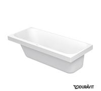 Duravit Baignoire Happy D.2 170 x 70 cm encastrée, dosseret gauche, blanc 700310