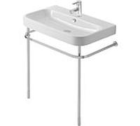 Duravit Happy D.2 console en métal 0030761000 pour lavabo, réglable en hauteur + 5 cm, chrome
