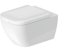 Duravit Happy D.2 WC mural 54cm, sans rebord, avec fixation cachÃ©e (Durafix), Coloris: Couleur intÃ©rieure blanche, Couleur extÃ©rieure blanche - 2222090000