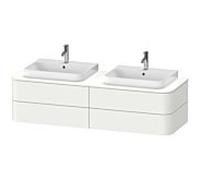 Duravit Happy D.2 Duravit match0 HP4964B3636 40,8 x 160 x 55 cm, 4 tiroirs, pour meuble vasque, double face, blanc