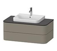 Duravit Happy D.2 HP497109292 40,8 x 100 x 55 cm, 2 tiroirs, pour Aufsatzbecken , Aufsatzbecken mat