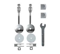 Duravit Happy D.2 Jeu de charnières d’abattant WC, version longue, avec frein de chute, 0061951000,
