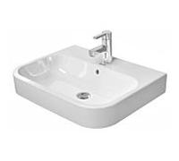 Duravit Happy D.2 haut lavabo 23156000001 60 x 47,5 cm, blanc, Wondergliss, avec trop - plein