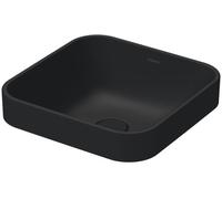 Duravit Happy D.2 lavabo 40x40 cm carrée à poser anthracite 23594013001