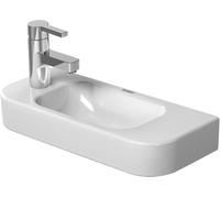 Duravit Happy D.2 lavabo 50x22 cm semi-circulaire classique blanc brillant 0711500009