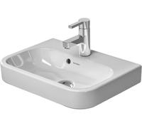 Duravit Happy D.2 lavabo 50x36 cm semi-circulaire de meuble blanc 0710500000