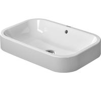 Duravit Happy D.2 vasque à poser 2314600000 60 x 40 cm, blanche, avec trop-plein, sans plateforme de robinet