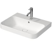 Duravit Happy D.2 lavabo 60x46 cm rectangulaire à poser blanc brillant 2360600000