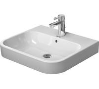 Duravit Happy D.2 lavabo 60x50.5 cm rectangulaire classique-de meuble blanc brillant 2318600027