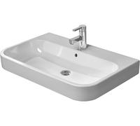 Duravit Happy D.2 lavabo 80x50.5 cm rectangulaire classique-de meuble blanc brillant 2318800027