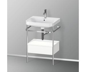Duravit Happy D.2 Lavabo avec support, 1 tiroir, HP4840O3636, c-shaped