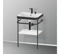 Duravit Happy D.2 Lavabo avec support, HP4735E3939, c-bonded