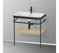 Duravit Happy D.2 Lavabo avec support, HP4737O7171, c-bonded