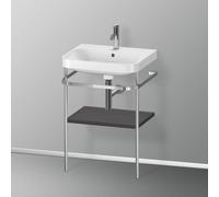 Duravit Happy D.2 Lavabo avec support, HP4835O8080, c-shaped