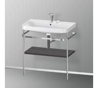 Duravit Happy D.2 Lavabo avec support, HP4837E8080, c-shaped