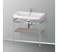 Duravit Happy D.2 Lavabo avec support, HP4837E9292, c-shaped