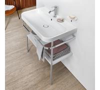 Duravit Happy D.2 Lavabo avec support, HP4837O3636, c-shaped
