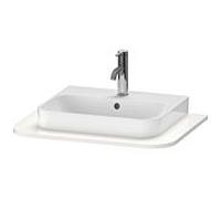 Duravit Lavabo console Happy D.2 HP031B02222 65 x 48 cm avec 2000 découpe blanc haute brillance