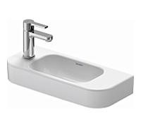 Duravit Happy D.2 lave-mains 07115000081 avec trou à droite , blanc, Wondergliss