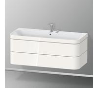 Duravit Happy D.2 Meuble avec vasque, 2 tiroirs, HP4639E22220000, c-bonded