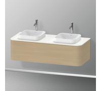 Duravit Happy D.2 Duravit match0 HP4943B7171 35,4 x 130 x 55 cm, coulissant 2000 , pour console, chêne méditerranéen