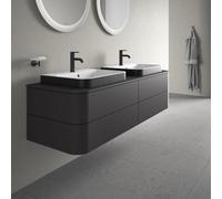 Duravit Happy D.2 Meuble bas pour plan de toilette, 4 tiroirs, HP4974B8080,