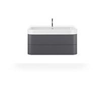 Duravit Meuble-vasque Happy D.2 2318100000, 100 x 50,5 cm, blanc, 1 trou de coulée