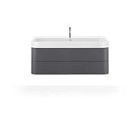 Duravit Happy D.2 Meubles vasque 23.181.200.001 avec 1 trou de coulée, blanc, Wondergliss