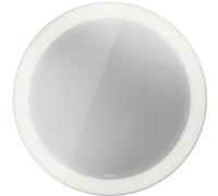 Duravit Happy D.2 miroir 90x90 cm circulaire avec éclairage oui blanc HP7481S00000100