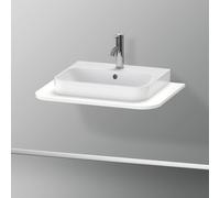Duravit Console de lavabo Happy D.2 Plus HP031B03636 65x48 cm 1 découpe Blanc