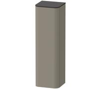 Duravit Happy D.2 Plus armoires mi-hautes, 400x1336x360 mm, 1 porte, charnières à gauche, HP1261L9292, Couleur: Gris pierre Vernis satiné mat Soie