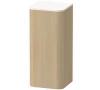 Duravit Happy D.2 Plus armoires mi-hautes, 400x880x360 mm, 1 porte, charnières à droite, HP1260R7171, Couleur: Placage chêne méditerranéen en bois véritable