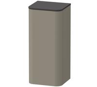 Duravit Happy D.2 Plus armoires mi-hautes, 400x880x360 mm, 1 porte, charnières à gauche, HP1260L9292, Couleur: Gris pierre Vernis satiné mat Soie