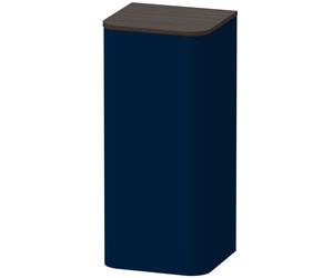 Duravit Happy D.2 Plus armoires mi-hautes, 400x880x360 mm, 1 porte, charnières à gauche, HP1260L9898, Couleur: Laque mat soyeuse bleu nuit