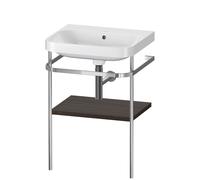 Duravit Happy D.2 Lavabo avec support, HP4835N6969, c-shaped