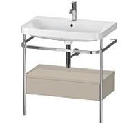 Duravit Duravit Meuble lavabo Happy D.2 Plus 77,5x49 cm, 1 trou robinet, T p, avec console, 1 tiroir Quantité:1