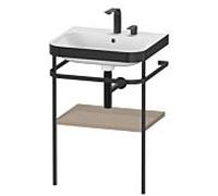 Duravit Happy D.2 Lavabo avec support, HP4735E7575, c-bonded