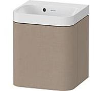 Duravit Happy D.2 Plus HP4344N75750000 40x36cm, porte 2000 , charnière à droite, sans trou pour robinetterie, lin