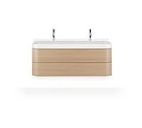 Duravit Happy D.2 Plus HP4379O71710000 117,5x49cm, 2 tiroirs, chêne méditerranéen