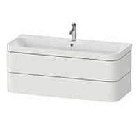 Duravit Happy D.2 Plus meuble-lavabo HP4639O39390000 117,5x49cm, 2 tiroirs, trou pour 2000 , blanc