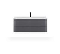 Duravit Happy D.2 Meuble avec vasque, 2 tiroirs, HP4639O80800000, c-bonded