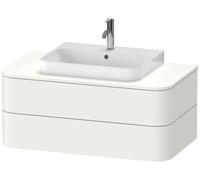 Duravit Happy D.2 Duravit match0 HP496103636 40,8 x 100 x 55 cm, 2 tiroirs, pour meuble vasque, blanc