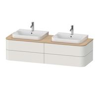 Duravit Meuble sous-vasque Happy D.2 HP4964B3939 40,8 x 160 x 55 cm 4 tiroirs Blanc nordique
