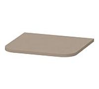 Duravit Happy D.2 Plus plaque de recouvrement HP030007575 40,3x36,4cm, pour armoires mi-hautes, lin