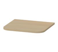 Duravit Happy D.2 Plus plaque de recouvrement HP030007171 40,3x36,4cm, pour armoires mi-hautes, chêne méditerranéen