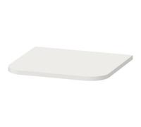 Duravit Happy D.2 Plus Plaques de recouvrement pour armoires mi-hautes, 403x364mm, HP030003939, Couleur: Laque mate en soie Nordic White